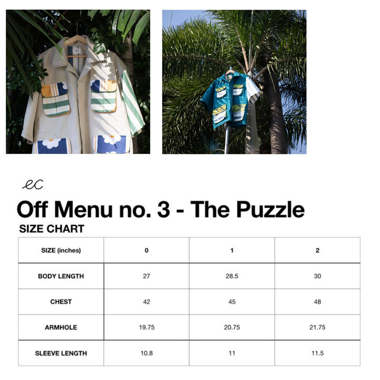 Off Menu no. 3 - The Puzzle [Mar. '23]
